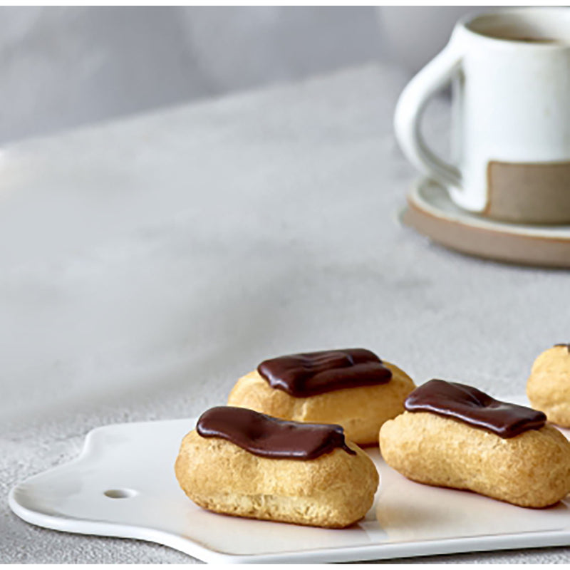 Poppies Belgian Milk Chocolate Topped Mini Eclairs with Bavarian Custard, Frozen Ready-to-Eat, Preparation Type - Thawed, 15oz — photo 2
