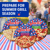 Jack's Frozen Pizza Original Thin Crust Canadian Bacon and Cheese Pizza, 14.9 oz — photo 2