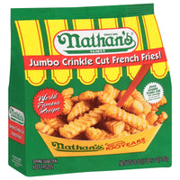 Nathan's Famous Jumbo Crinkle Cut French Fries, Frozen 28 oz Bag — photo 2
