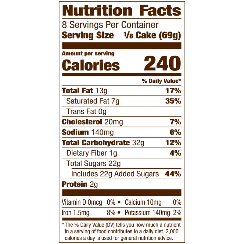 Pepperidge Farm Frozen Chocolate Fudge Layer Cake, 19.6 oz. Box — photo 3