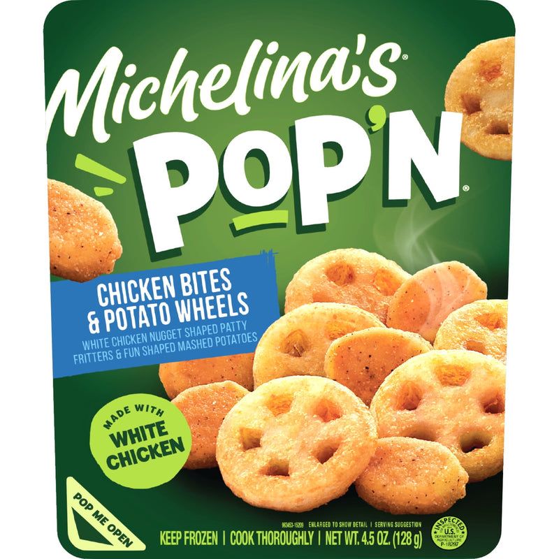 Michelina's Pop'n Chicken Nuggets and Wagon Wheel Potatoes (4.5 ounces) — photo 2