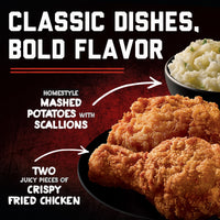 Banquet MEGA Meats Original Crispy Chicken with Mashed Potatoes, 36g Protein, Frozen Meal, 14.25 oz. — photo 2