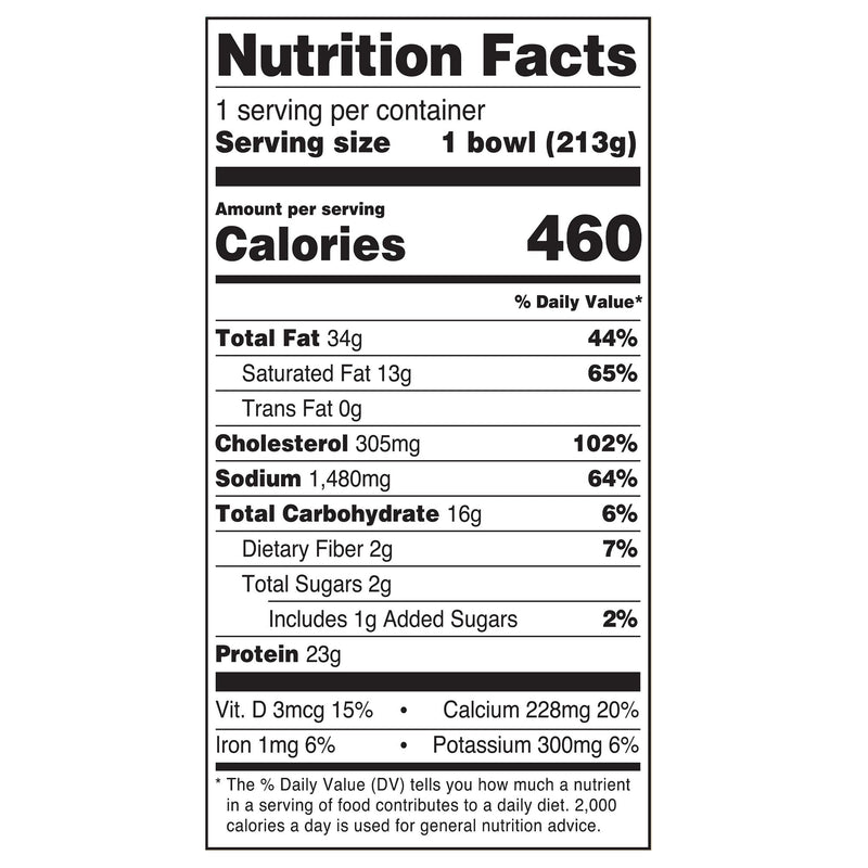 Marketside Ready to Heat Bacon Breakfast Bowl, 7.5 oz (Refrigerated) — photo 2