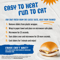 White Castle Classic Cheese Sliders, 29.28 oz, 16 Count (Frozen Snack) — photo 2