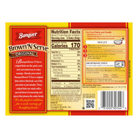 Banquet Brown 'N Serve Original Sausage Links, 6g Protein per Serving, Frozen Breakfast Sausage, 6.4 oz. — photo 2