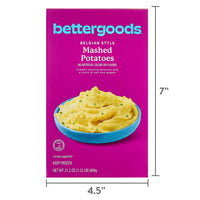 bettergoods Belgian Style Mashed Potatoes, 21.2 oz (Frozen) — photo 2