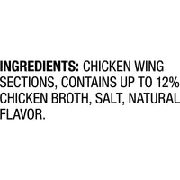 Great Value All Natural Chicken Wing Sections, 8 lb (Frozen) — photo 2
