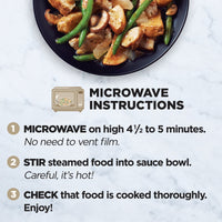 Healthy Choice Simply Steamers Grilled Chicken Marsala, High Protein Frozen Meal, 9.9 oz. Bowl — photo 2