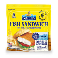 Gorton’s Panko Breaded Fish Sandwich Fillets, Wild Caught Alaskan Pollock, 8 Count — photo 2