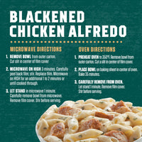 Zatarain's Blackened Chicken Alfredo Frozen Dinner, 10.5 oz Box — photo 2