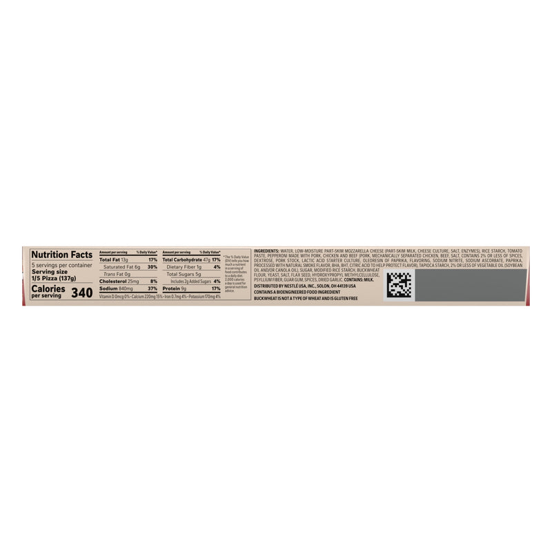 DiGiorno Frozen Pizza Gluten Free Crust Pepperoni Pizza, 24.2 oz — photo 2