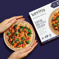 Kevin's Natural Foods Korean BBQ-Style Chicken, Frozen, 9.5 oz Bowl — photo 3