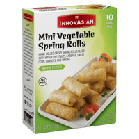 InnovAsian Mini Vegetable Spring Rolls, 7 oz (Frozen) — photo 2