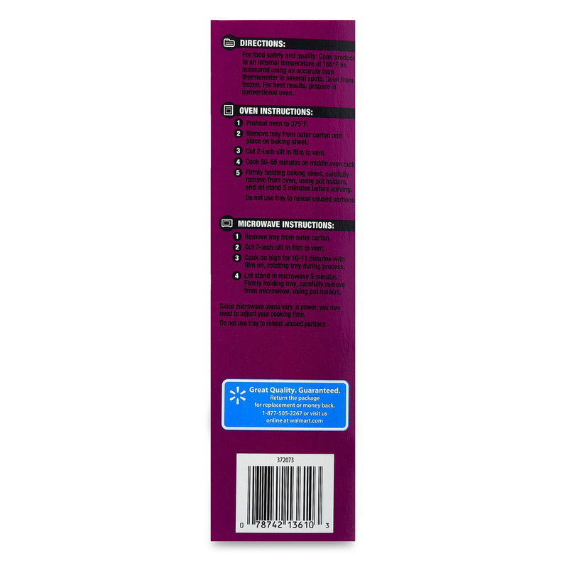 Great Value Stacked Beef Burrito, 34 oz — photo 2