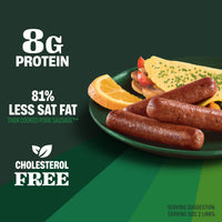 MorningStar Farms Veggie Breakfast Original Sausage Links, Vegetarian Sausage, 8 oz Box — photo 2