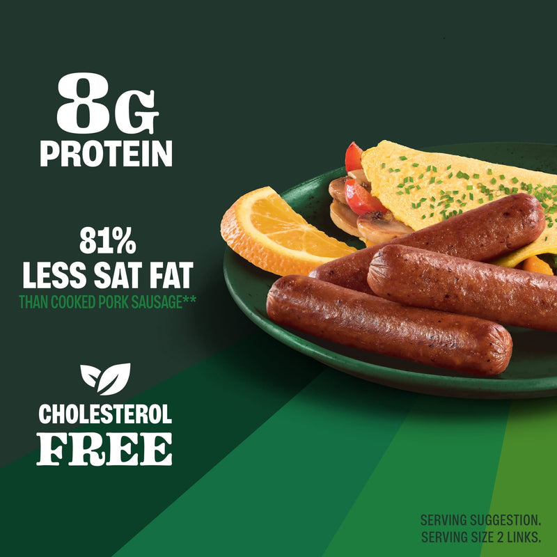 MorningStar Farms Veggie Breakfast Original Sausage Links, Vegetarian Sausage, 8 oz Box — photo 2