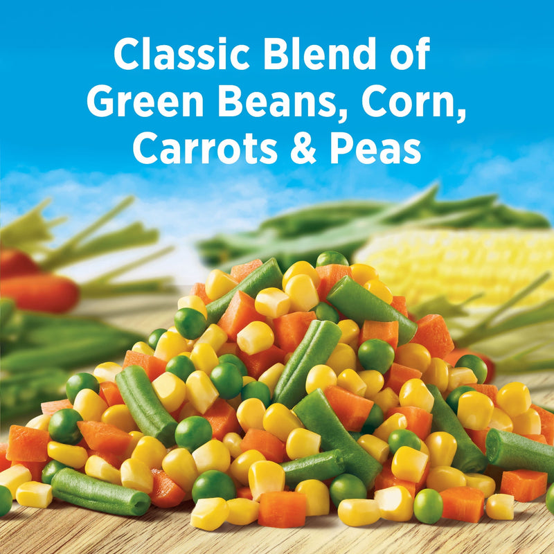 Birds Eye Mixed Vegetables, Corn, Carrots, Green Beans & Peas, Frozen Vegetables, 80 oz. Bag — photo 2