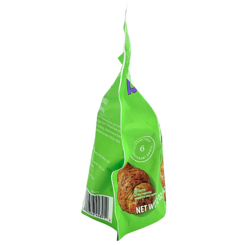 bettergoods Basil Pesto Hand Tied Croissant Knots, Garlic Filled, 12 oz, 6 Count (Frozen) — photo 2