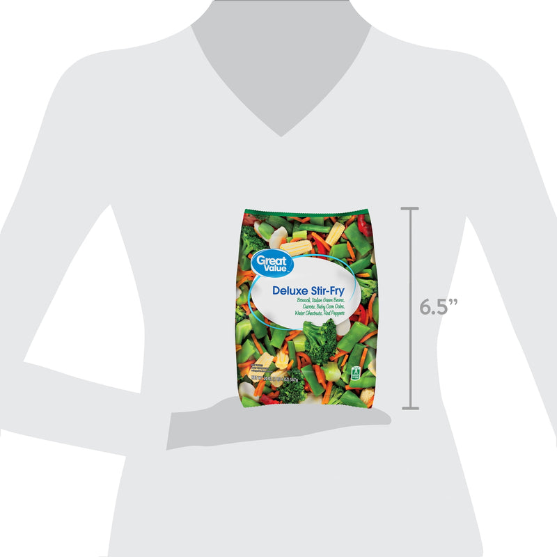 Great Value Deluxe Stir Fry, Mixed Vegetables, 20 oz Bag (Frozen) — photo 2