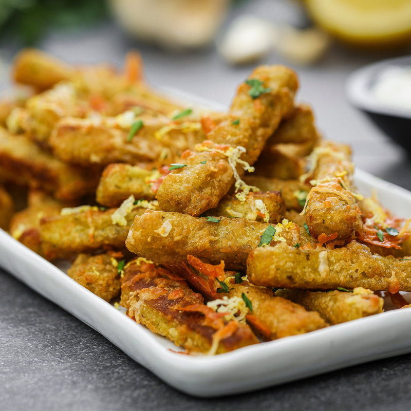 Green Giant Veggie Fries Zucchini Garlic & Parmesan, 12 oz Bag (Frozen Vegetables) — photo 2