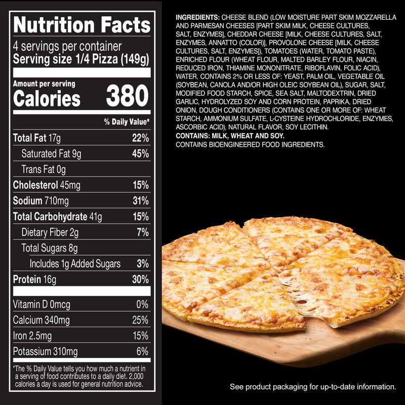 Red Baron Four Cheese Classic Crust Frozen Pizza, 21.06 oz — photo 2