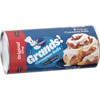 Pillsbury Grands! Cinnamon Rolls, with Cinnabon Cinnamon and Original Icing, 5 Count, 17.5 oz — photo 2