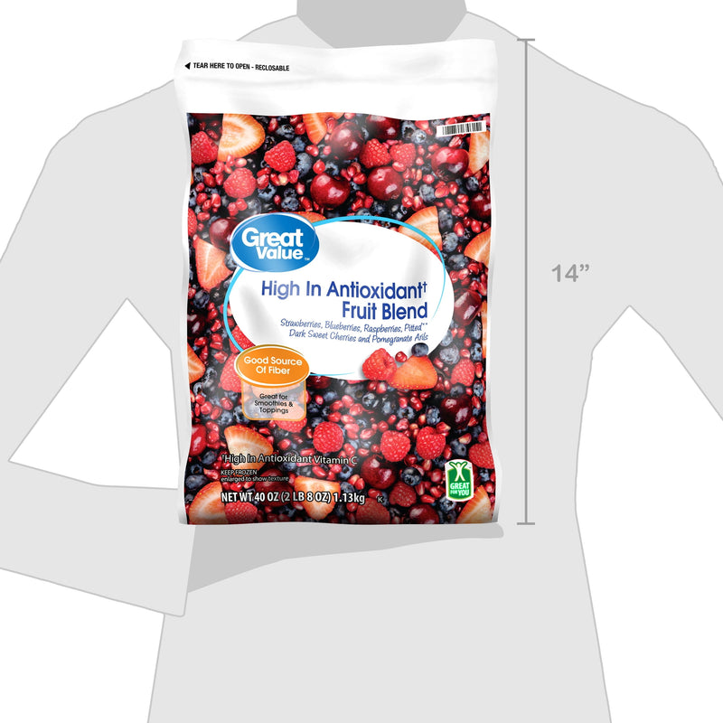 Great Value High in Antioxidant Fruit Blend, 40 oz (Frozen) — photo 3