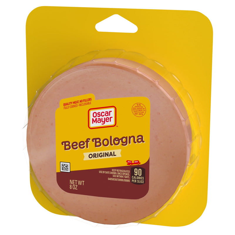 Oscar Mayer Original Beef Bologna Sliced Deli Meat, for Easy Lunches and Snacking, Quality Meat, No Fillers, 8 oz — photo 2