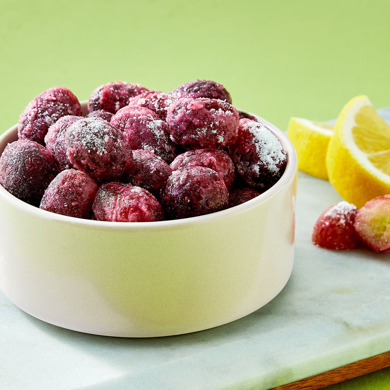 bettergoods Sour Coated Frozen Grapes, 8 oz — photo 3