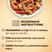 Healthy Choice Cafe Steamers Grilled Chicken Marinara With Parmesan, High Protein Frozen Meal, 9.5 oz. Bowl — photo 3