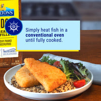 Gorton’s Crunchy Breaded Haddock Fillets, Wild Caught, 4 Count — photo 3