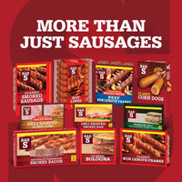 Bar‑S Classic Smoked Sausage, 14-Count, 2.5 lb Family Pack — photo 3