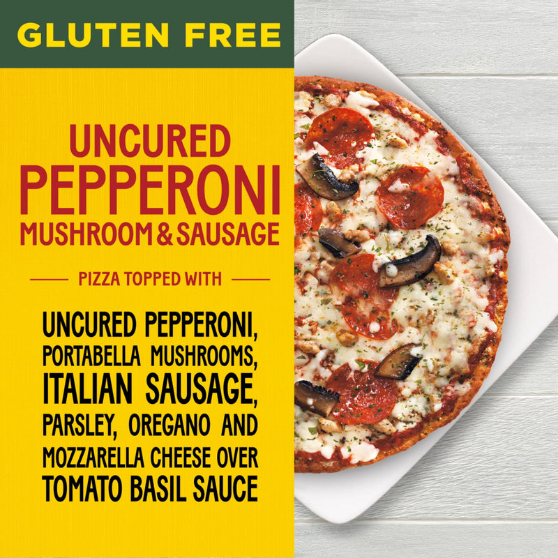 California Pizza Kitchen Cauliflower Crust Uncured Pepperoni Mushroom and Sausage, 12.4 oz — photo 3