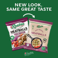 Rosina High Protein Meatballs, 24 oz Bag (Frozen) — photo 3