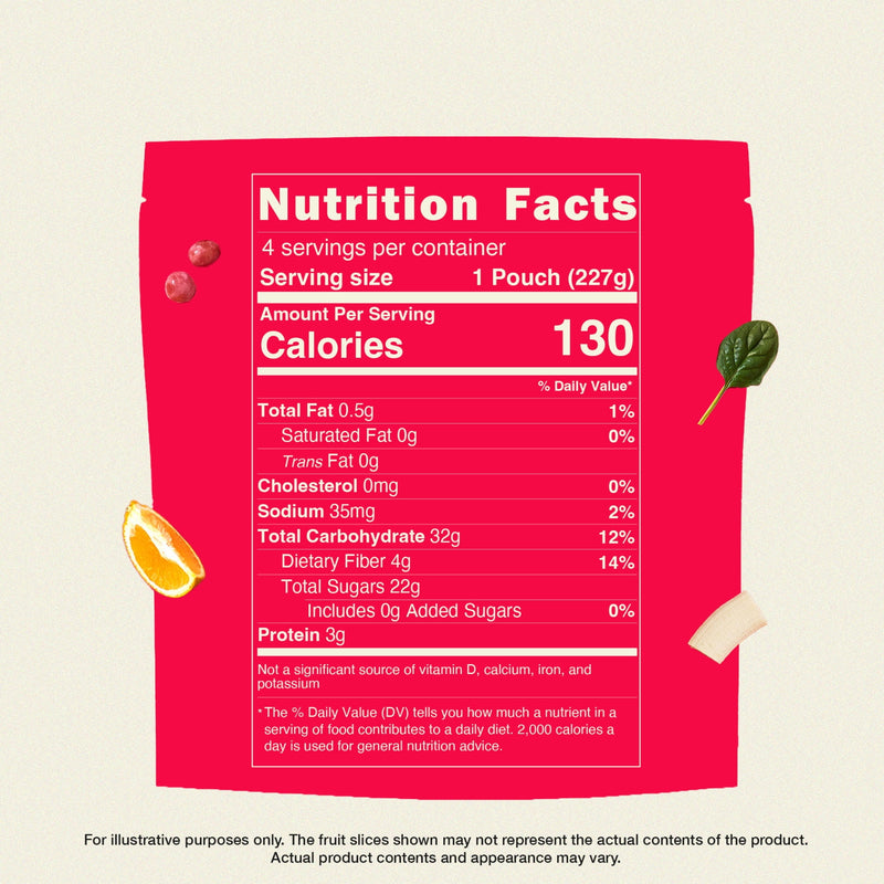 Campoverde Frozen Fruit & Veggie Smoothie Mix, Energy Boost, 32 oz, 4 Portioned Packs, No Added Sugar, Plant-Based — photo 3