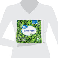 Great Value Sweet Peas, 12 oz (Frozen) Steamable Bag, No Added Sugars — photo 3