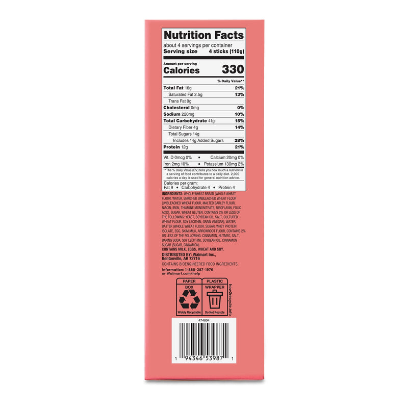 bettergoods High Protein Cinnamon French Toast Sticks, 16 oz Box (Frozen) — photo 3