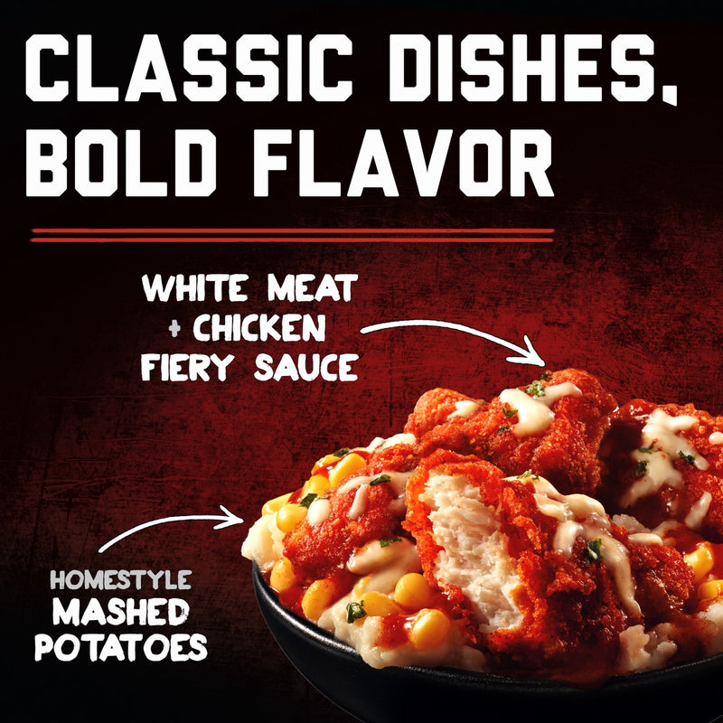 Banquet MEGA Bowls Nashville Hot Fried Chicken, 20g Protein, High Protein Frozen Meal, 13 oz. — photo 3