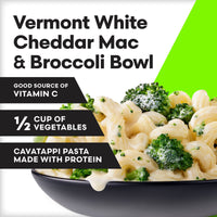 Vital Pursuit White Cheddar Mac & Cheese Broccoli Bowl, High Protein GLP-1 Friendly Frozen Meal, Protein Pasta, 9.5 oz (Frozen) — photo 3