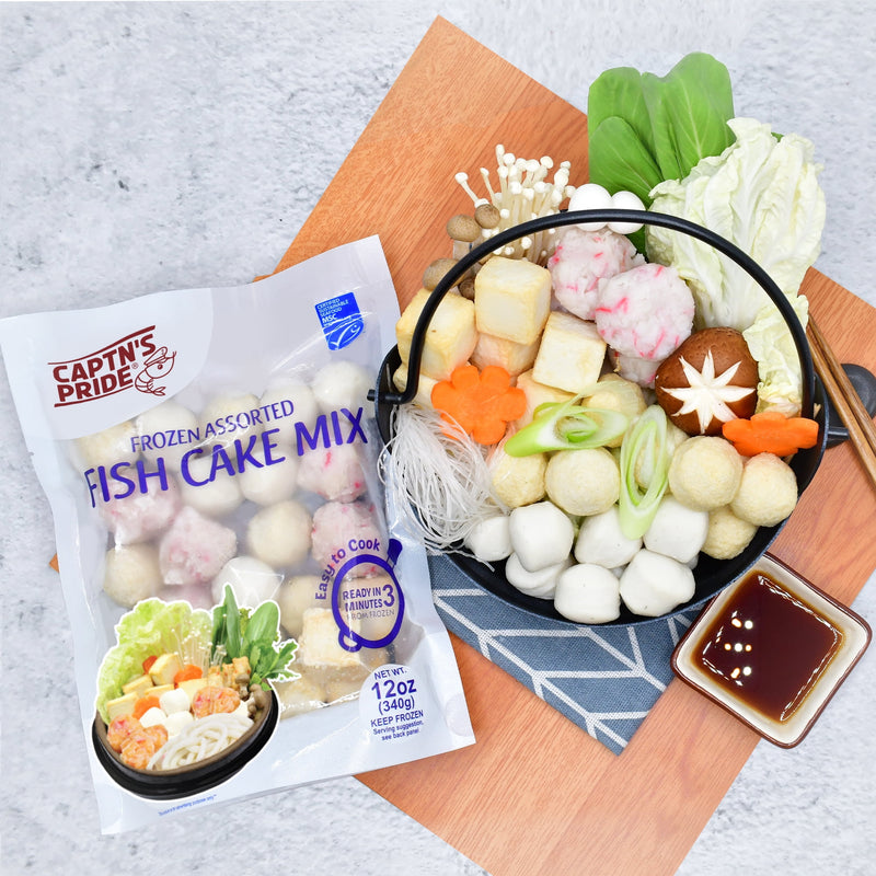 Captn's Pride Frozen Assorted Fish Cake Mix, 12 oz (340g) — photo 3