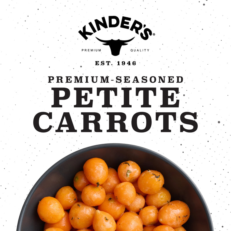 Kinder's Premium Seasoned Petite Carrots, Brown Sugar Maple, 13.5 oz — photo 3