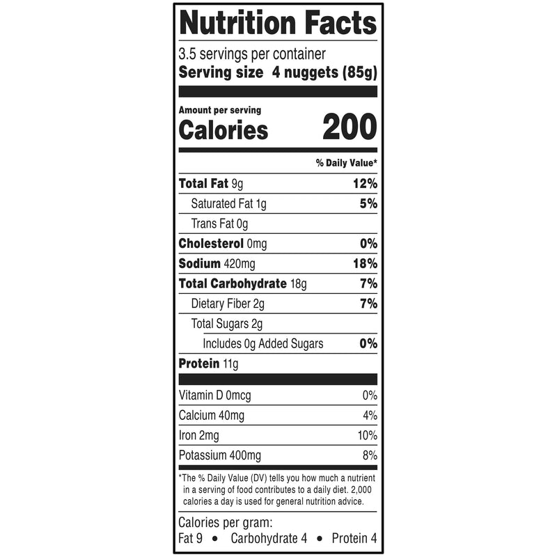 bettergoods Plant-Based Chick'n Nuggets, 10.5 oz (Frozen) — photo 3