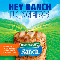 Hot Pockets Ranch Lovers Buffalo Style Chicken, Hidden Valley Ranch, Sandwich Snacks, 17 oz, 4 Pack (Frozen) — photo 3