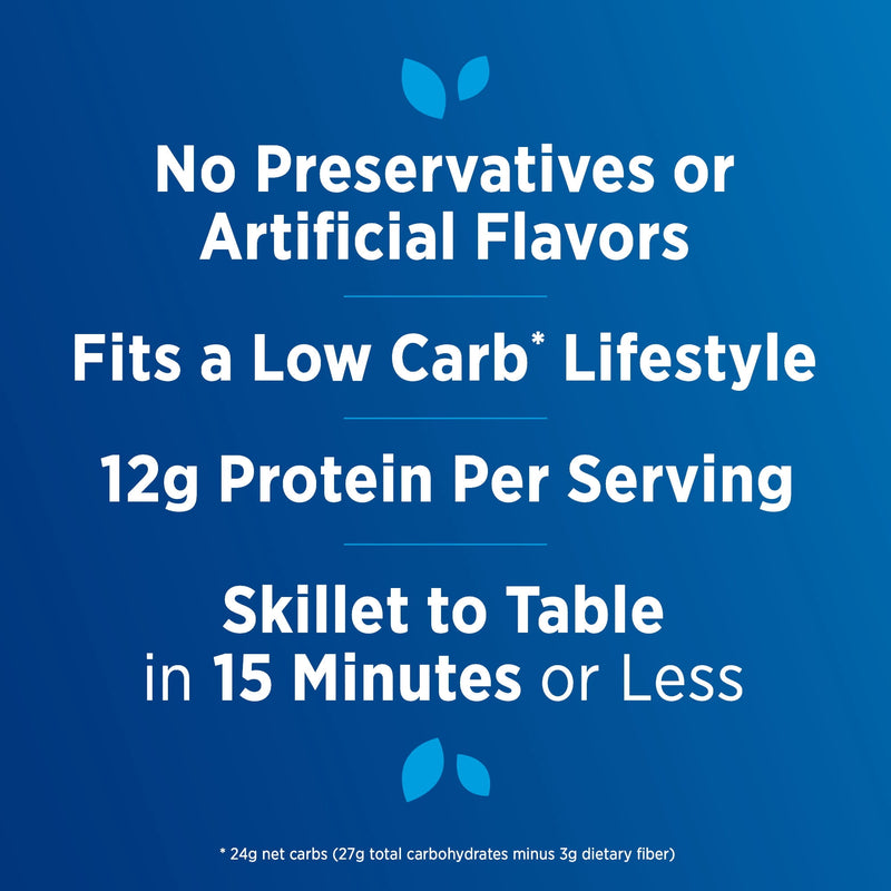 Birds Eye Voila! Alfredo Chicken Skillet Meals, Frozen Meal, 21 oz. Bag — photo 3