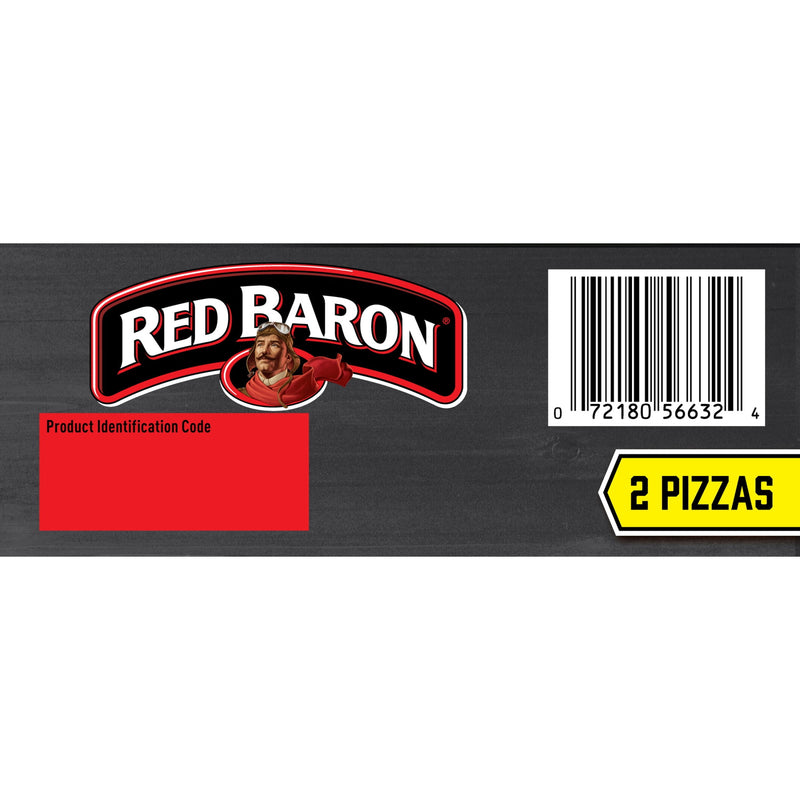 Red Baron Meat Trio Deep Dish Singles Frozen Personal Pizza, 11.2 oz 2 Pack — photo 3