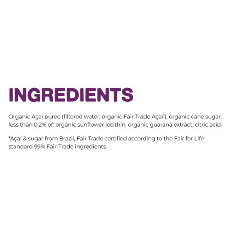 Sambazon Organic Original Acai Superfruit Packs for Smoothies and Bowls, 4 Count, 14.1 oz — photo 3