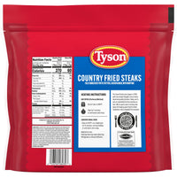 Tyson Country Fried Steaks with Gravy Mix, 22.75 oz (Frozen, Fully Cooked) — photo 3