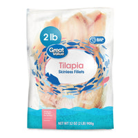 Great Value Frozen Tilapia Skinless & Boneless Fillets, 2 lb Bag — photo 3