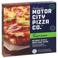 Authentic Motor City Pizza Company. Supreme Detroit-Style Pizza, Tomato Sauce, 27.87 oz (Frozen) — photo 3