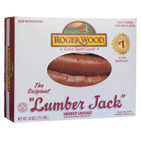 Roger Wood Lumber Jack Smoked Sausage (24 oz, Fully Cooked, Refrigerated) - Chicken, Pork & Beef — photo 3